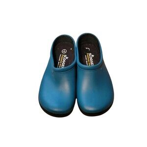 Sloggers Shoes Womens 6 Dark Teal Slip On Comfort Outdoor Yard Clogs Garden